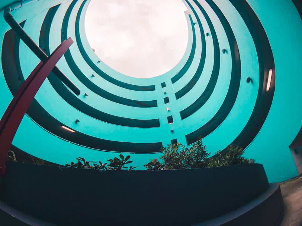 superwide lens building picture